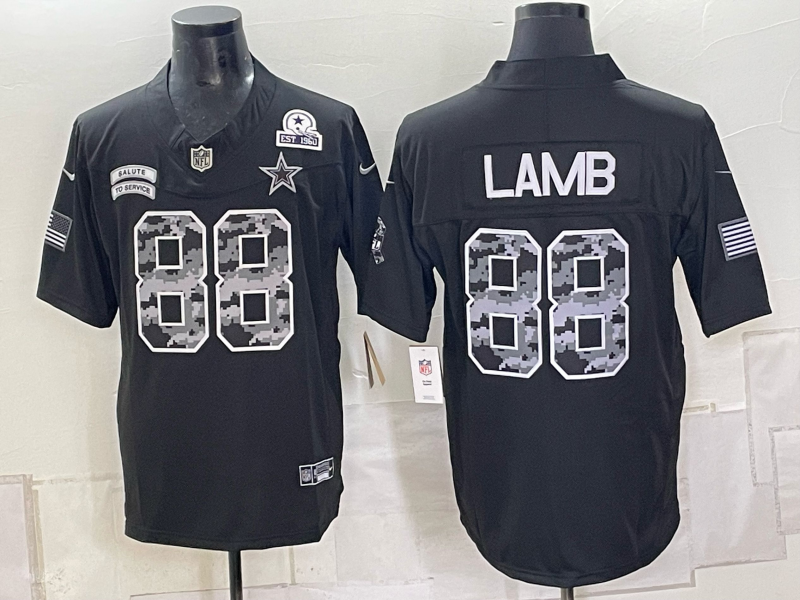 Men 2026 Dallas Cowboys #88 Lamb black Nike NFL Jersey 100402